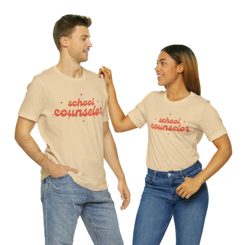 School Counselor Star Tee